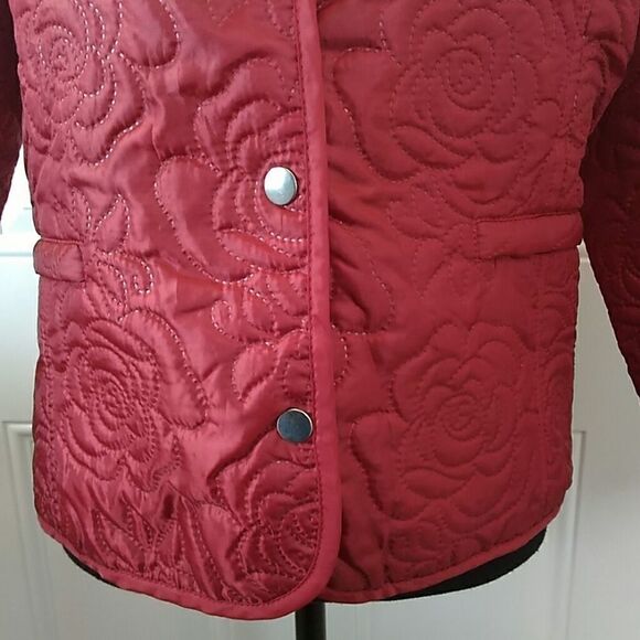JG Hook red lightweight quilted jacket - Picture 3 of 8